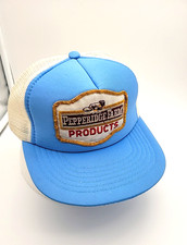 VTG Pepperidge Farm Products Trucker Hat Kids Boy's Snapback Patch Logo Mesh Cap