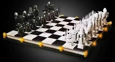 Wizard Chess Magic Final Challenge Interaktiver Spielblock MOC 76392 (ohne Box