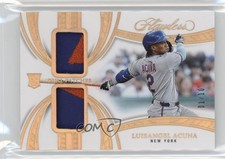 2025 Panini Flawless Gold 1/10 Luisangel Acuna #DP-LA Dual Patch 1g37