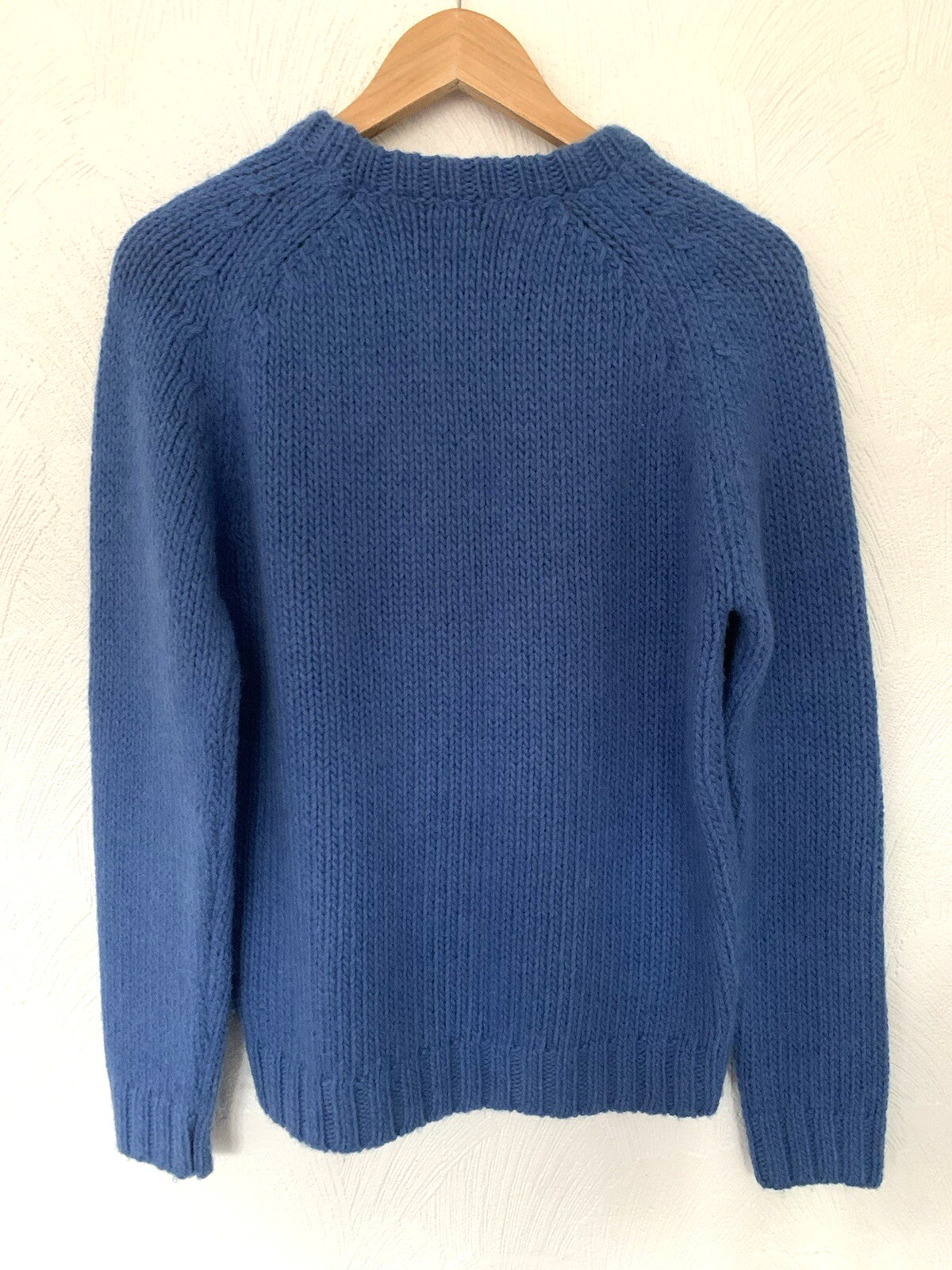 AMI PARIS Men's Blue Alpaca & Merino Wool Knit Jumper MEDIUM Perfect RARE Unisex image 10