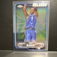 Topps 2024-25 Chrome #42 Tracy McGrady Orlando Magic NBA Basketball Card