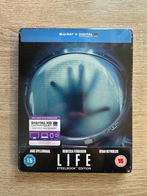 LIFE Steelbook (Blu-ray) Jake Gyllenhaal Ryan Reynolds RARE OOP NEW SEALED