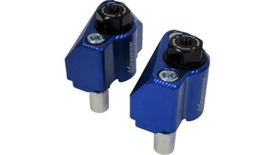 Driven Captive Axle Blocks Blue for Honda MSX125 Grom 125 2022-2024