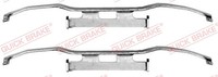 1X Quick Brake 109-1213 ZubehöRsatz Scheibenbremsbelag FüR VW Mercedes-Benz