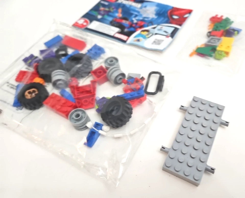 LEGO Spider-Man Car Chase 76133 Nuevo Set Bolsas Selladas Completo con Manual Sin Caja Foto 4 de 4