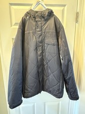 Burton Snowboard  The White Collection  Jacket Mens M Hooded Bad Moon Rising