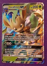 Pokemon SM - Ultra Prism #13/156 Reverse Holo Ultra Rare Leafeon GX on eBay