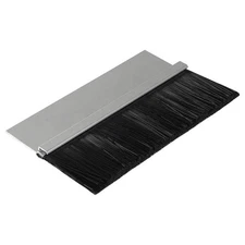 AMERICAN GARAGE DOOR SUPPLY BNS22-10 Brush Seal,Nylon,2 in L,10 ft W, Black 114X
