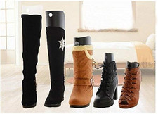 2Pairs Boot Shapers Form Inserts Shoe Trees Tall Support Boot Stand-Up Insert...