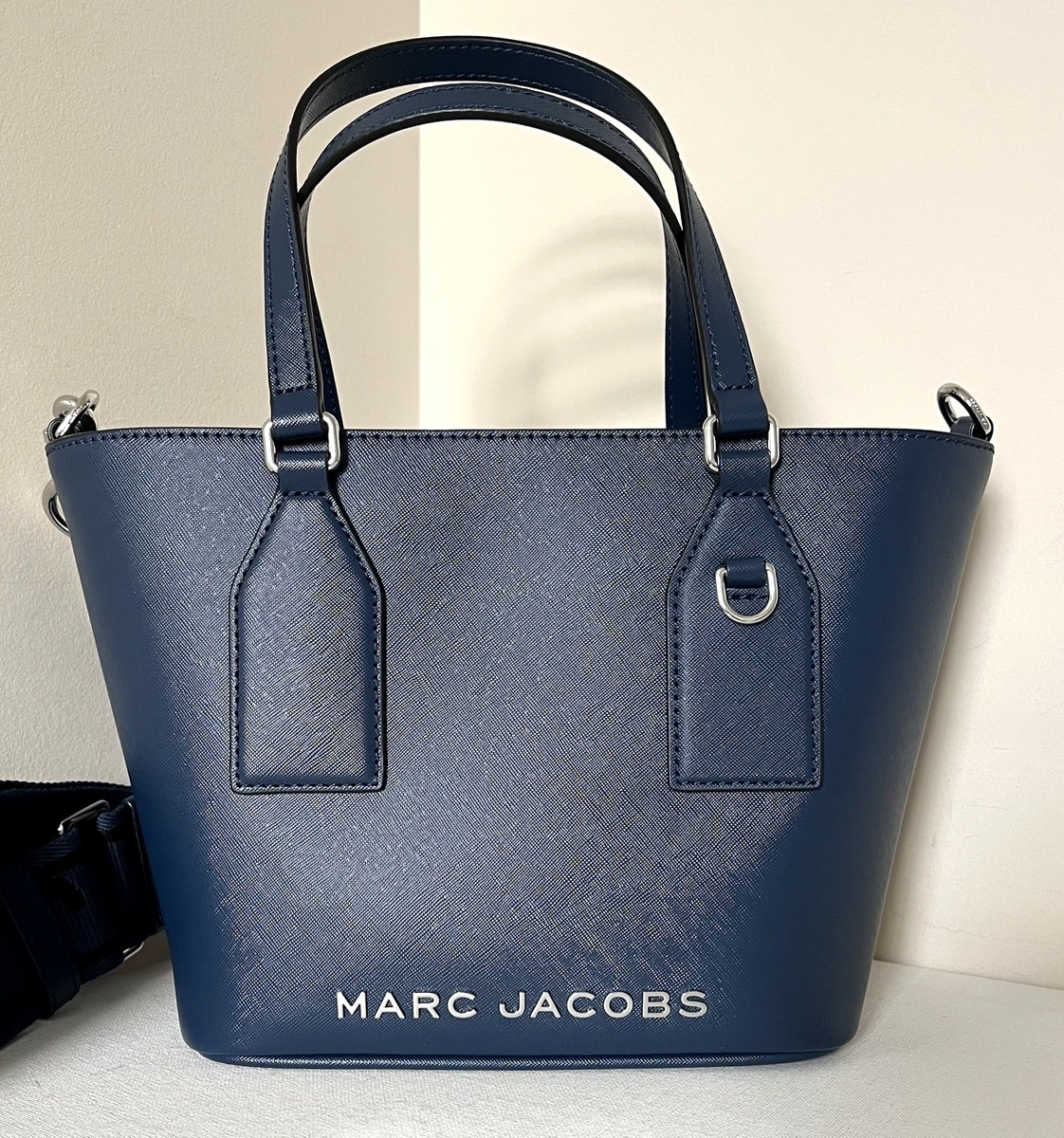 New Marc Jacobs Crossgrain Tote Azure Blue | eBay
