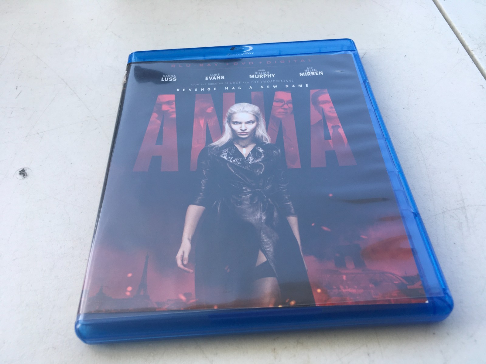 Anna 2019 Sasha Luss, Luke Evans Blu ray