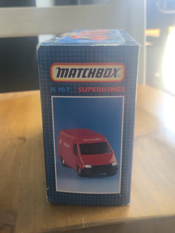 Matchbox K-167 Superkings Ford Transit Milka Van TOTALMENTE NUEVO EN CAJA Foto 3 de 4