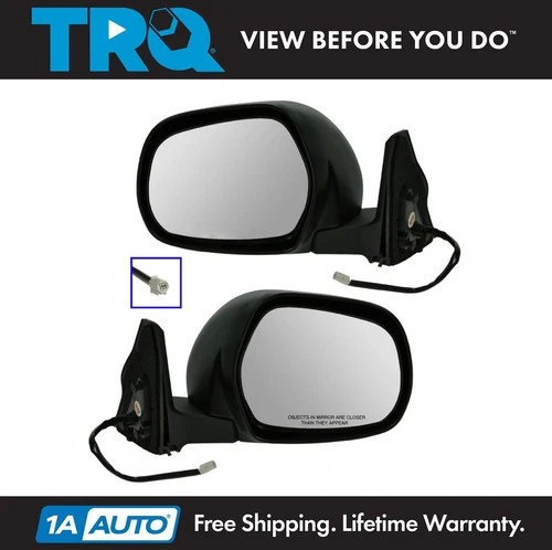 TRQ Power Side View Mirrors Left & Right Pair Set for 03-09 Toyota 4Runner