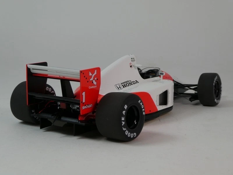 Autoart Mclaren Honda MP4/6 Ayrton Senna World Champion 1991 Japan GP 1/18 89150 - Immagine 3 di 4