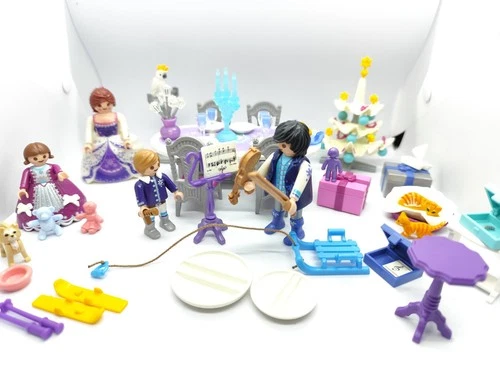 PLAYMOBIL ADVENT CALENDAR 9485 CHRISTMAS BALL CRYSTAL SALON Complete