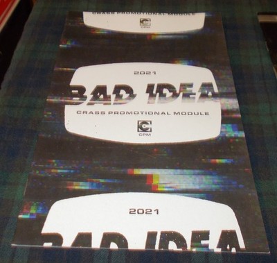BAD IDEA (2021) CRASS PROMOTION MODULE COMIC