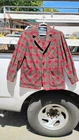 Pendleton Board Shirt Mens Size Small Plaid Wool Button Up Red Grey Green