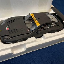 Kyosho 1/18 Ferrari 575 GTC Evoluzione Coupe 2005 Matte Black Model Car