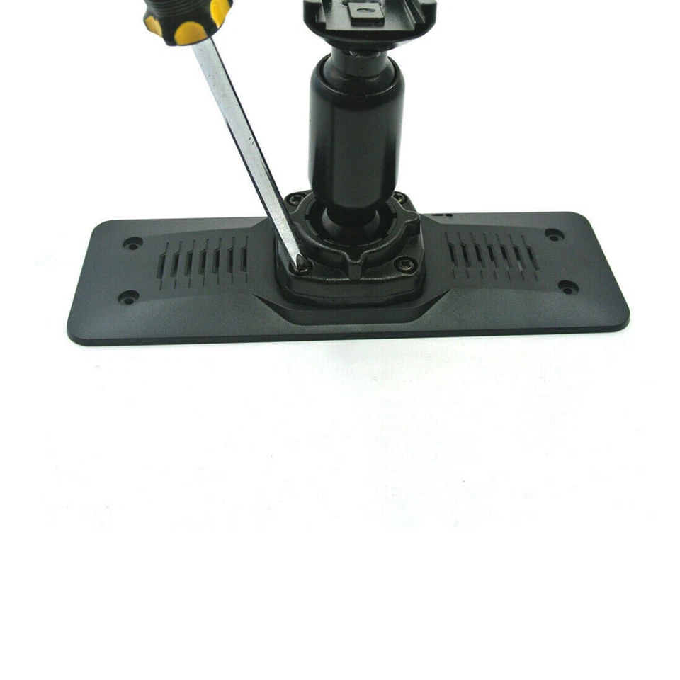 Interior Rear View Mirror Back Plate Panel + Bracket for Car DVR Instead Strap - Image 4 of 4