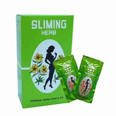 SLIMMING HERB Slimming German Herb Sliming Tea Burn Diet Slim Fit Fast Detox Laxative 50 Bags