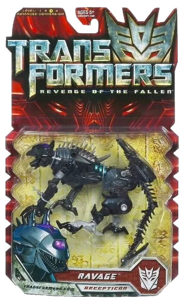 Transformers Deluxe Class Revenge of the Fallen Ravage New Factory