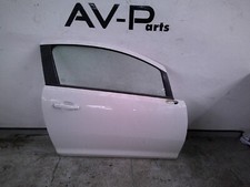 Original Opel Corsa D 3 Türig Tür rechts weiß Z474 Casablanca Weiss
