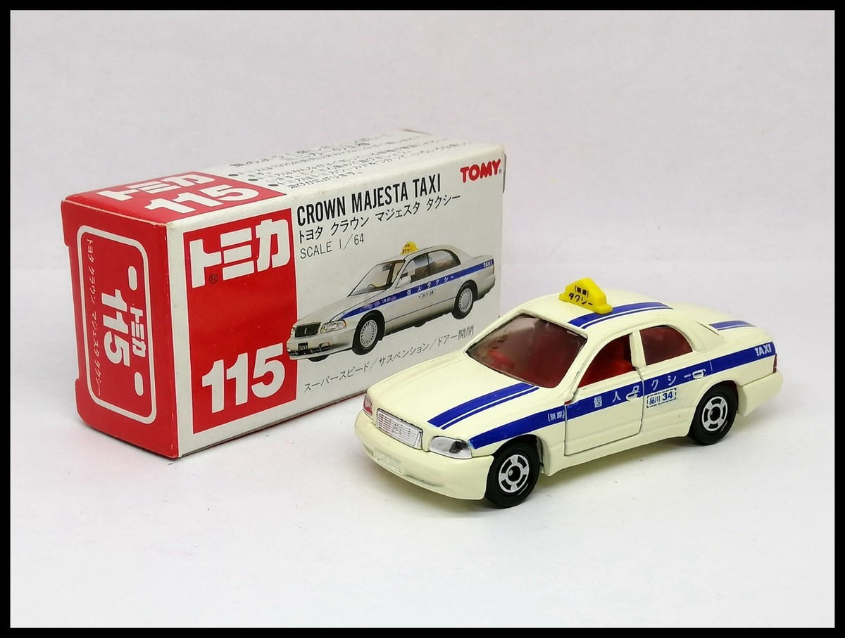 TOMICA 115 TOYOTA CROWN Majesta Taxi 1/64 TOMY NEW | eBay