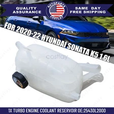 25430L2000 For 20-22 Hyundai Sonata K5 1.6L Turbo Engine Coolant Reservoir