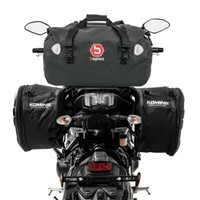 Satteltaschen Set FüR Kawasaki GPX 750 / 600 R CX60 Hecktasche
