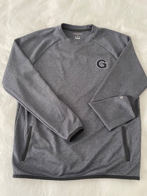 Georgetown Champion Heather Gray Large Long Sleeve w/ Pockets