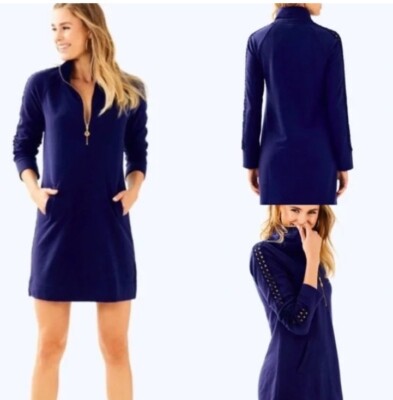 lilly pulitzer navy blue dress Lilly Pulitzer