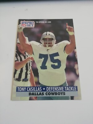 Tony Casillas Dallas Cowboys Pick your Card NFL Trading Card