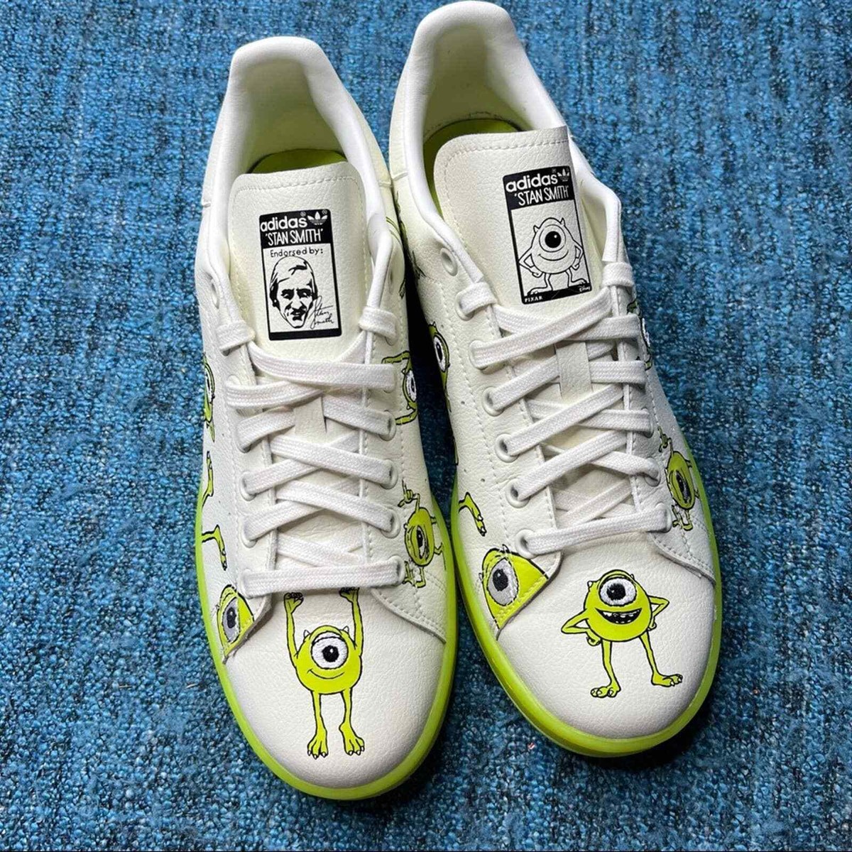 只今大幅値下げ中adidas Monsters Inc.x Stan Smith adidas Stan Smith Mike & Sulley Monsters Inc. Men's - GZ5990