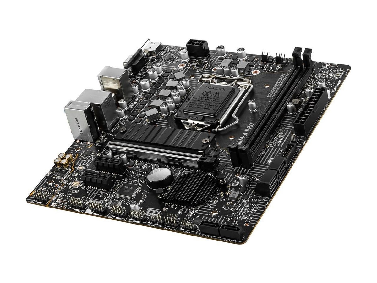 マザーボード Core i5 11400F + MSI B560M PRO MSI B560M-A PRO LGA 1200 Micro ATX Motherboard Intel B560 SATA 6Gb