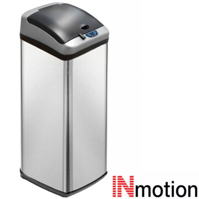 Inmotion 58L Edelstahl Automatischer Sensor Küche Abfall Staubbehälter