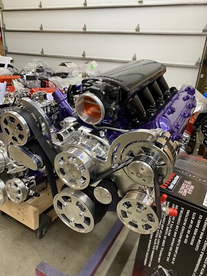 6.2 LS CHEVY 6.2L 510-625hp COMPLETE CRATE ENGINE PRO-BUILT LQ LS2 LS6 LSX Dart