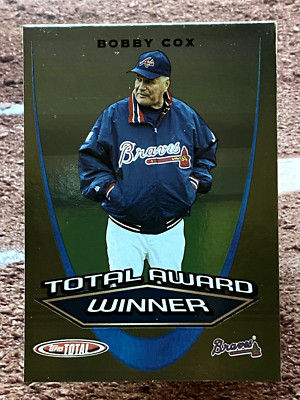 2005 Topps Total Total Award Winner Bobby Cox #AW28 Atlanta Braves