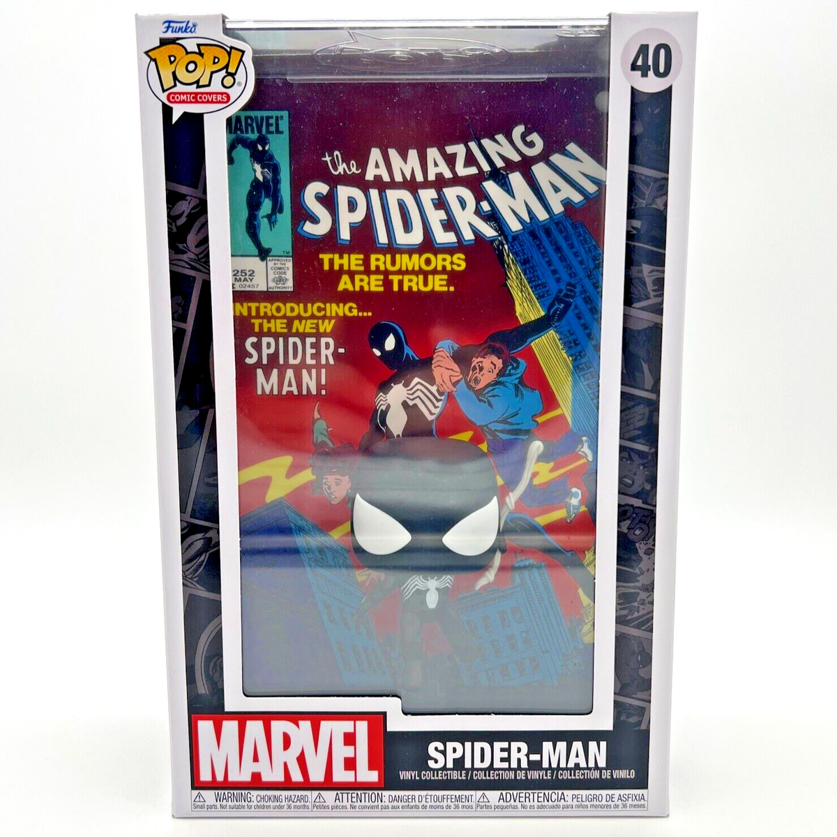 Funko POP Marvel Comic Covers 40 AMAZING SPIDER-MAN #252 • NEW | eBay