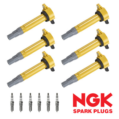 NGK V-Power Spark Plugs Set Of 6 For 2006-2010 Dodge Charger 2.7L V6 Engine NGK V-Power Spark Plugs Set Of 6 For 2006-2010 Dodge Charger 2.7L V6 Engine