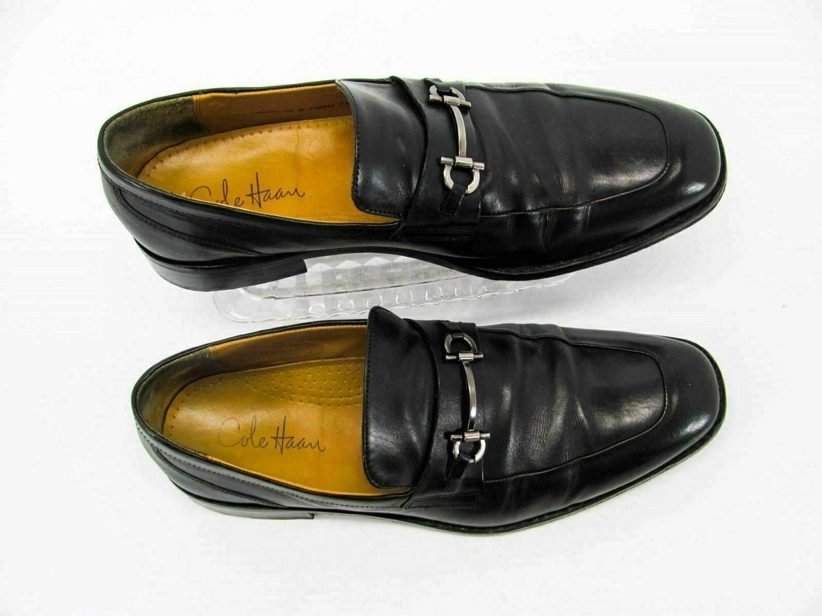Cole Haan Men Shoe Martino Size 10M Black Horsebit Loafer  display picture 2