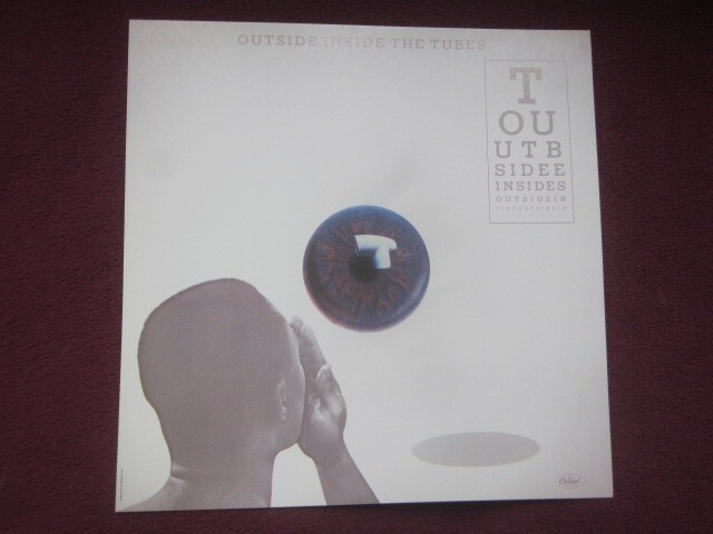 The Tubes 1983 Outside Inside 12x12 Promo Cover 2-Sided Flat Poster
