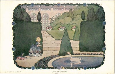 PC WILLEBEEK LE MAIR ARTIST SIGNED, MARGERY DAW, VINTAGE POSTCARD (b2868)