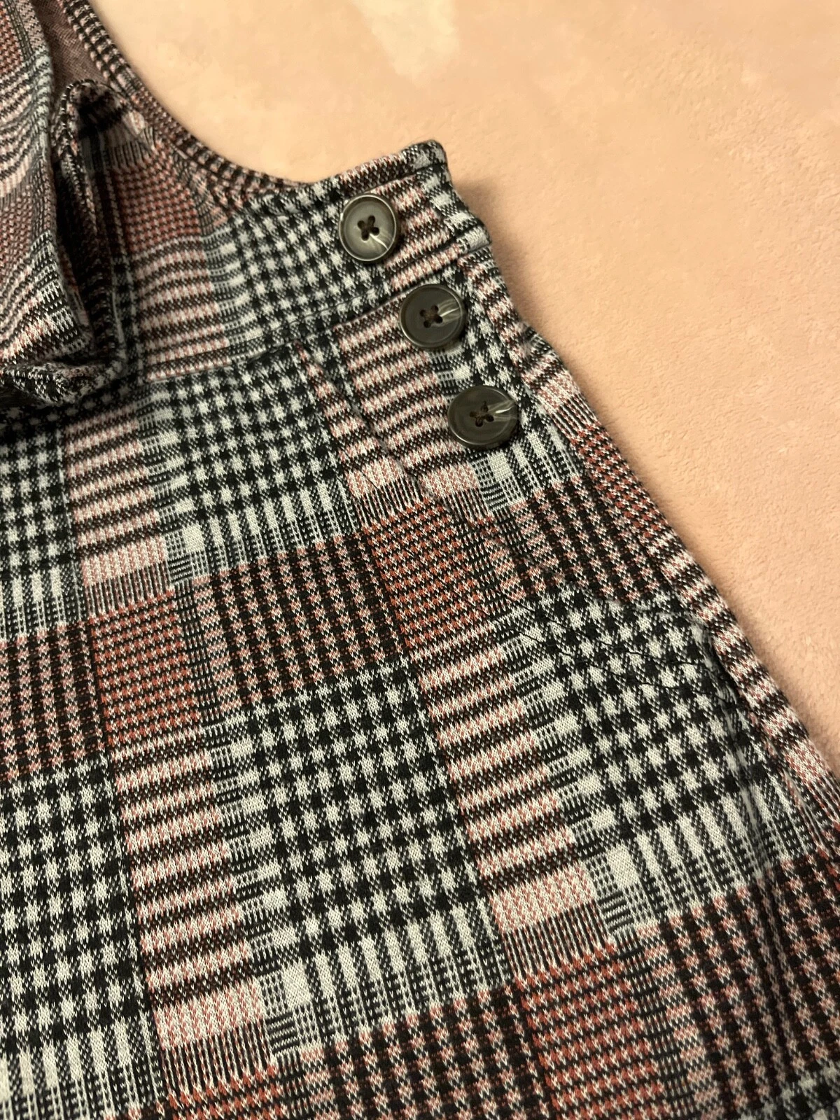 VETEMENTS Maglione SO a quadri taglia S