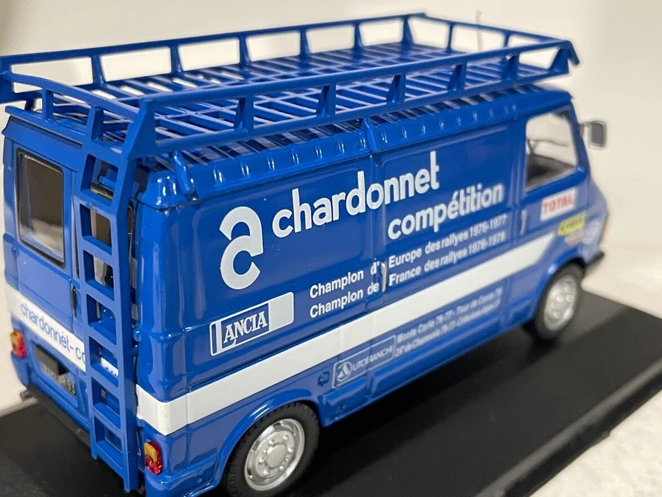 Citroen C35 Chardonnet Rally Sport Asistencia 1:43 Ixo Altaya Diecast - Imagen 2 de 3