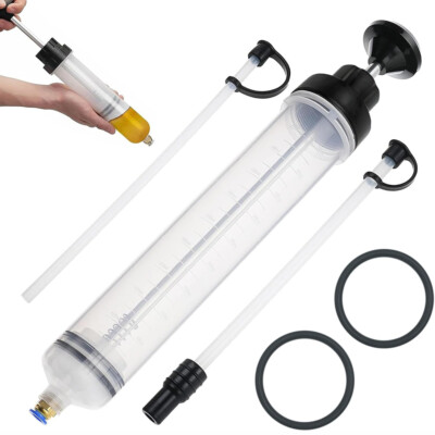 500ML KFZ Öl Spritze Motor Wechsel Absaugpumpe Umfüllpumpe Handpumpe Getriebeöl