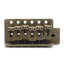 6 Strings Electric Guitar Bridge Tremolo System for Strat Squier Guitar Bronze