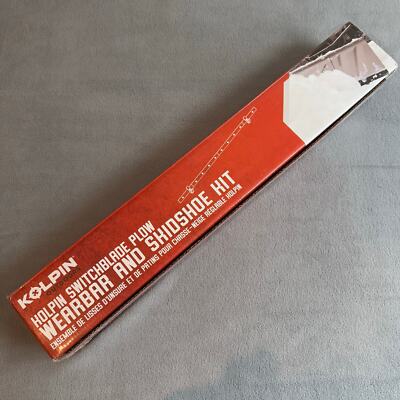 Kolpin Switchblade Plow Wearbar and Skidshoe Kit Outdoor Snow Vehicle 17-5100