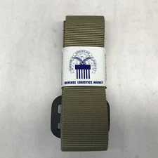 NEW DEFENSE LOGISTICS AGENCY Tan Riggers Belt Size 34 Army 8415-01-630-9491