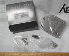 Capezio Teletone Heel Taps XL w/Screws  nails brushed finish