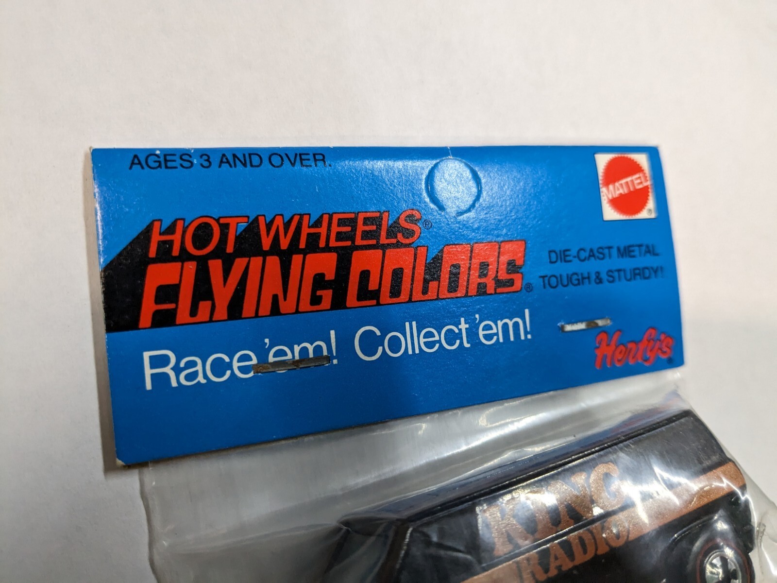 Vintage 1975 Hot Wheels Flying Colors Redline King Radio Super Van